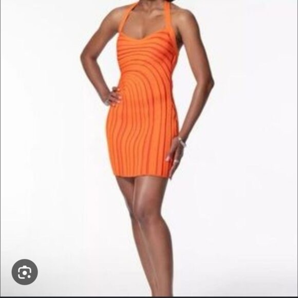 Hanifa “Rue” Halter Bodycon Dress